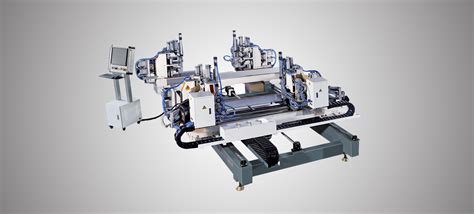 CNC 4 Layer Horizontal 4 Point Welding Machine, 